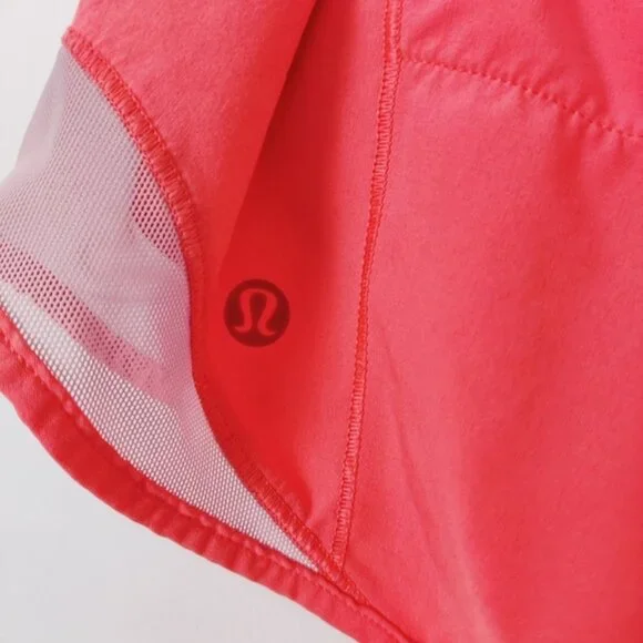 Lululemon Hotty Hot Shorts Pink Size 10 Athletic Activewear Mesh - Picture 3 of 4